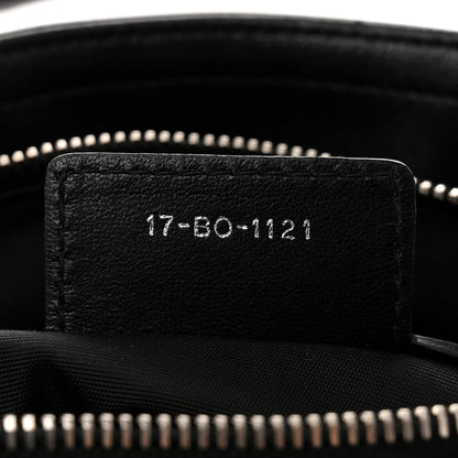 Christian Dior Lambskin Cannage Granville Polochon Black 7 of 13