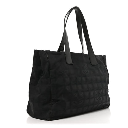 Chanel Nylon Medium Travel Tote Black 3 of 10