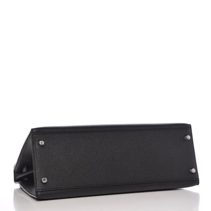 Hermes Epsom Kelly Sellier 32 Black 5 of 35