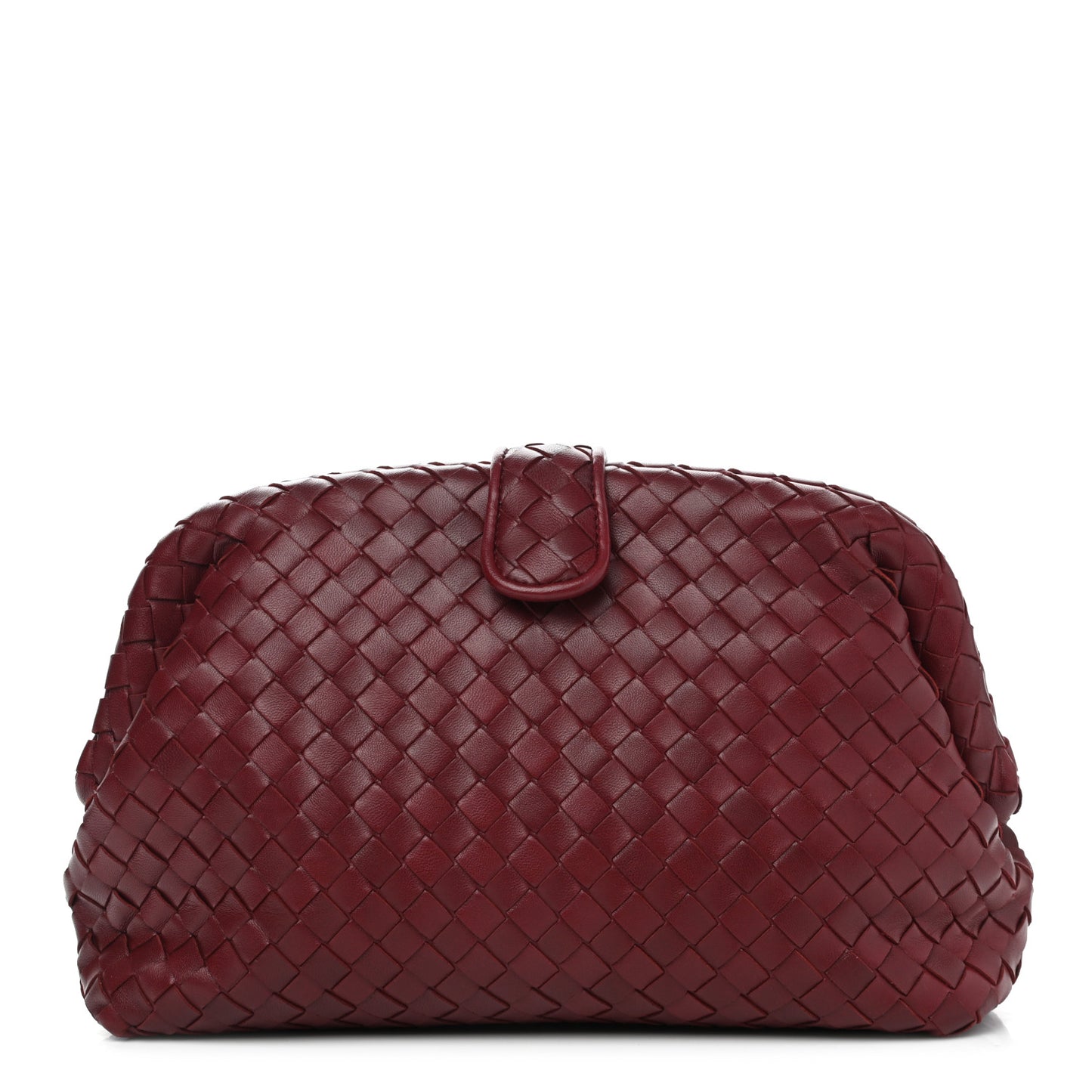 Nappa Intrecciato The Lauren 1980 Clutch Gigolo Red