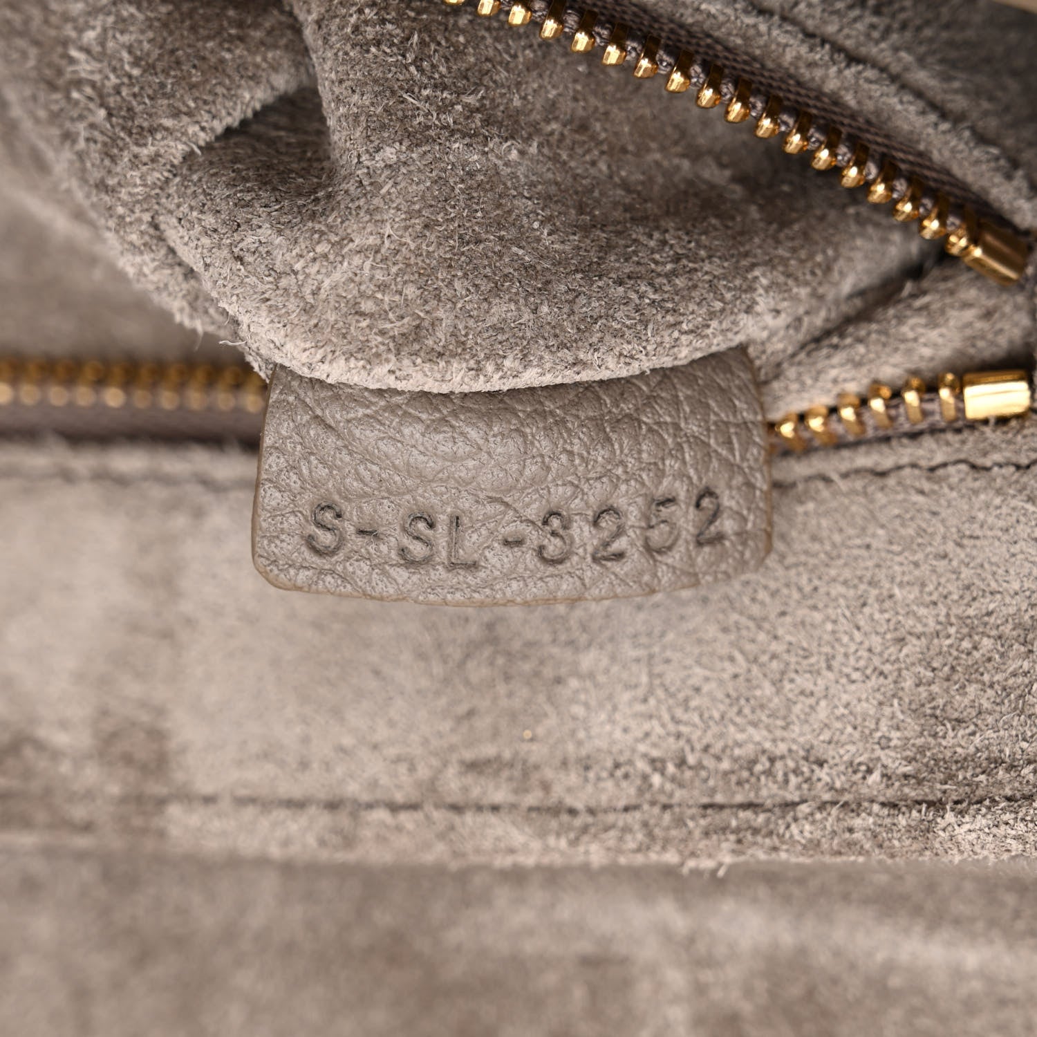 Celine Grained Calfskin Teen Soft 16 Shoulder Bag Taupe 7 of 10