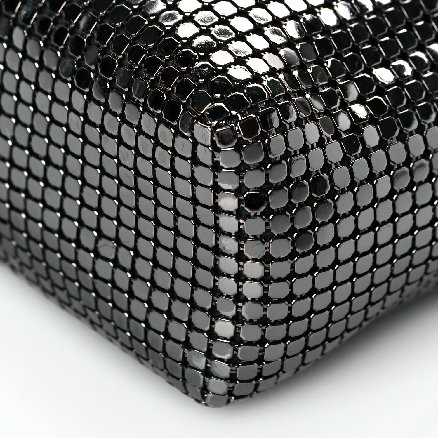 Chanel Faded Metallic Mesh Extra Mini Flap Silver 10 of 10
