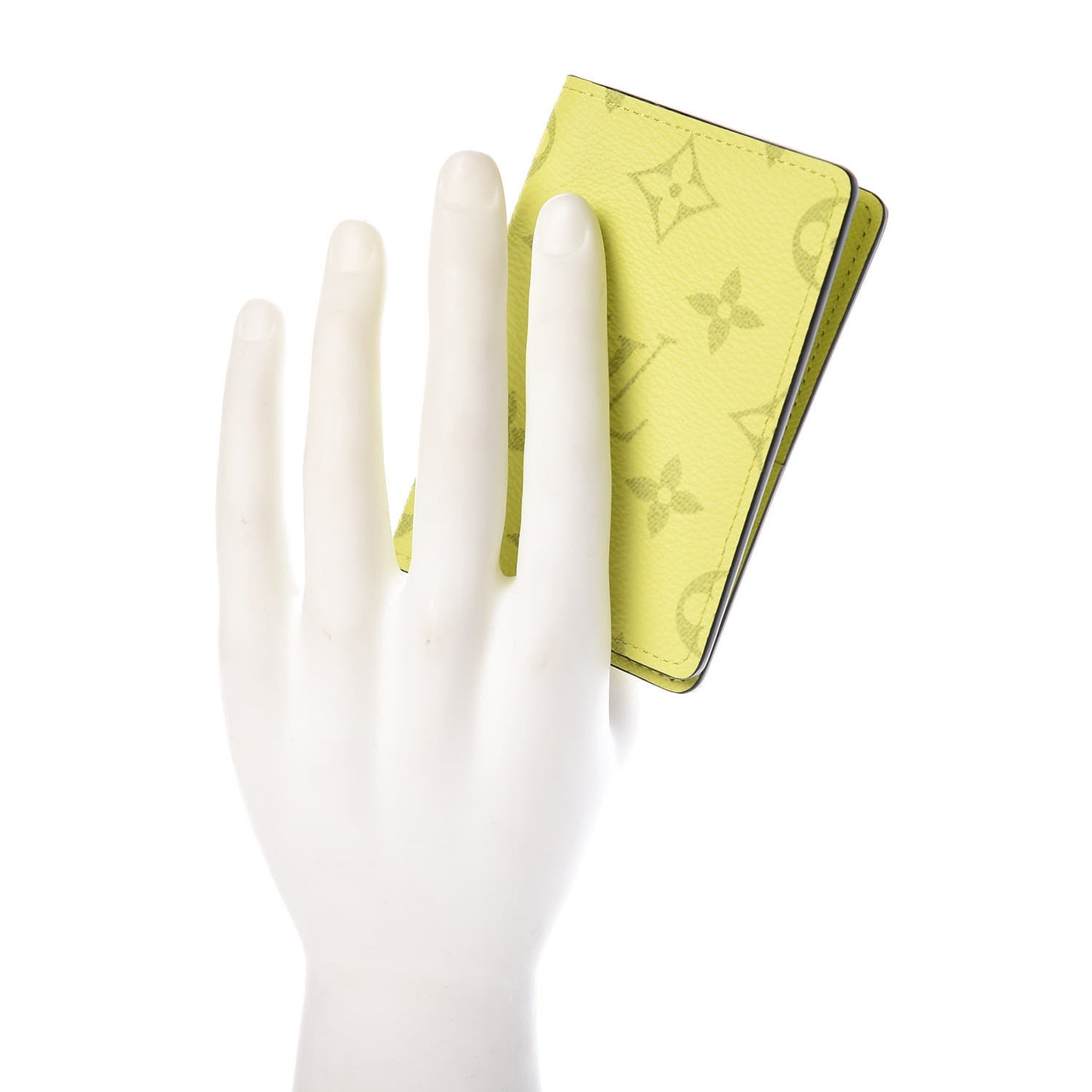 Monogram Taiga Pocket Organizer Yellow
