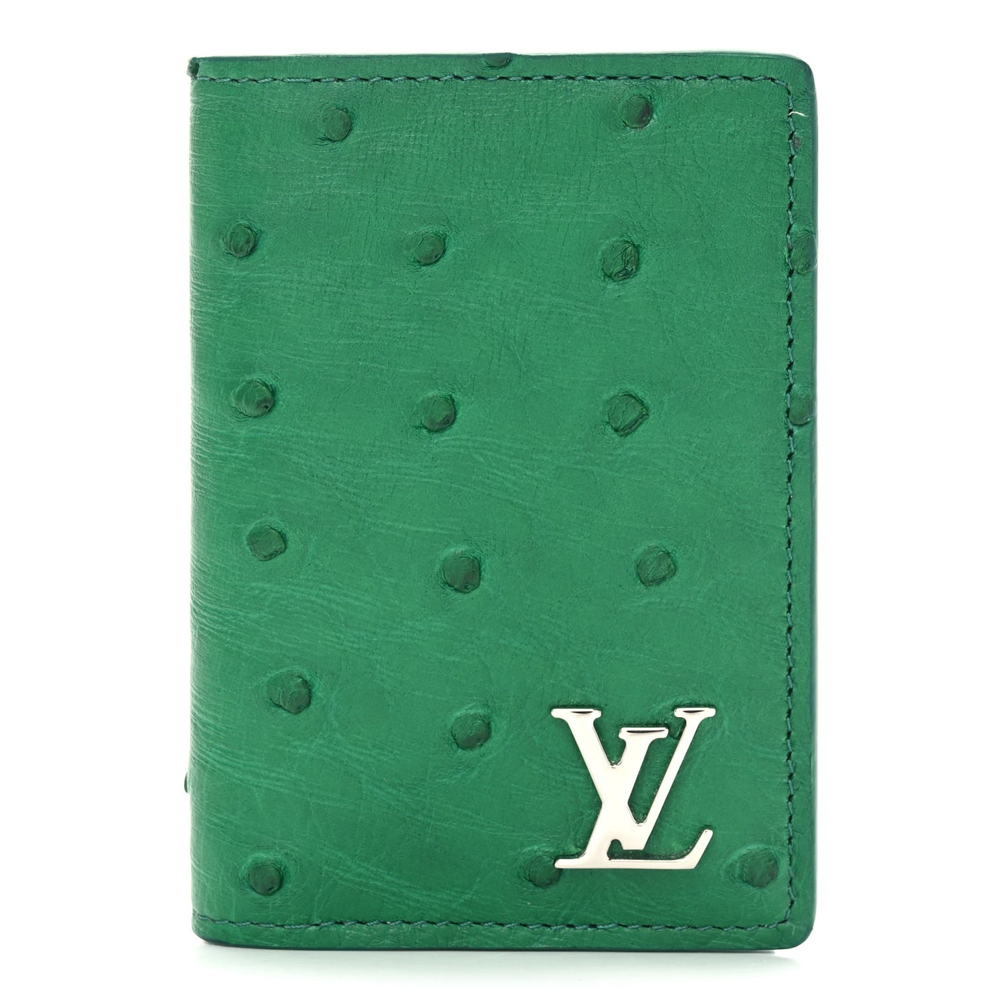 Ostrich Pocket Organizer Vert