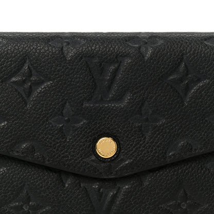 Louis Vuitton Empreinte Curieuse Wallet Black 7 of 7