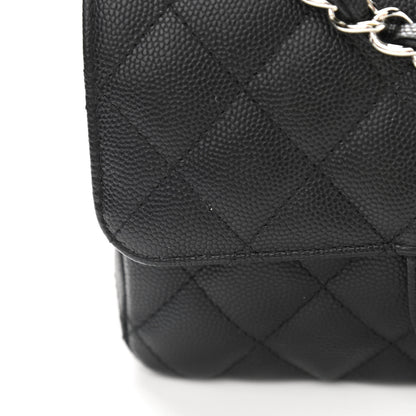 Chanel Caviar Quilted Mini Rectangular Flap Black 9 of 12