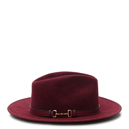 Gucci Felt Horsebit Hat S Bordeaux 5 of 9