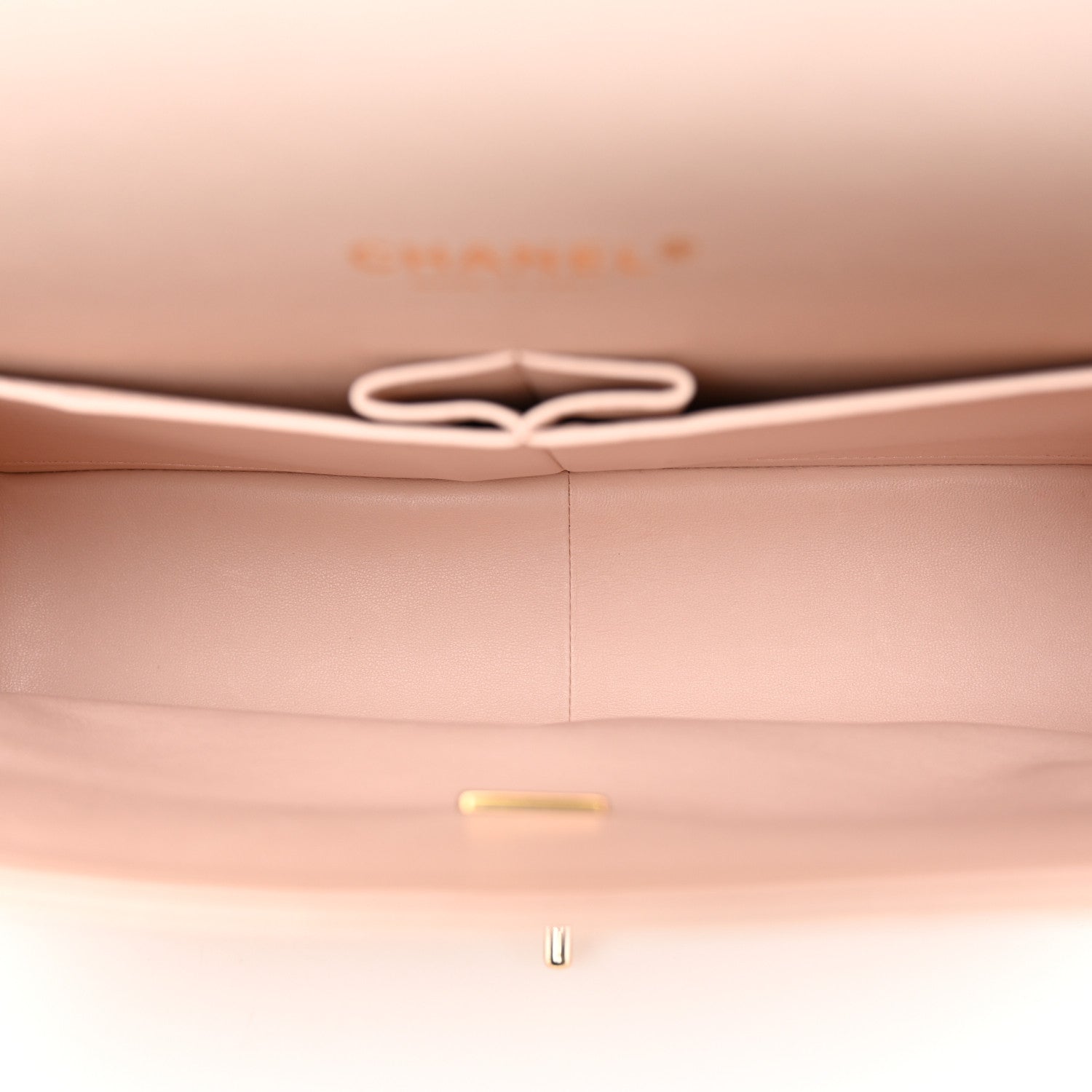 Chanel Caviar Quilted Maxi Double Flap Light Beige 5 of 11