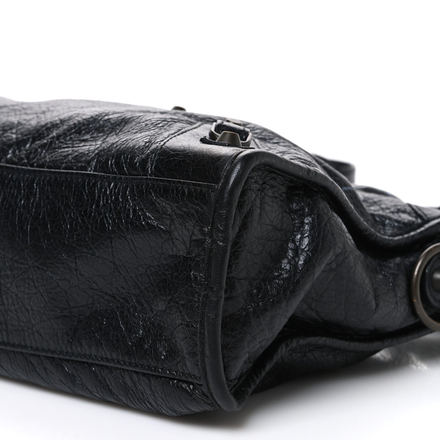 Balenciaga Agneau Classic Hardware Graffiti Handles S City Black 11 of 12