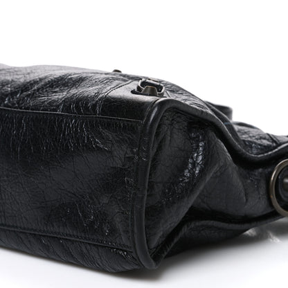 Balenciaga Agneau Classic Hardware Graffiti Handles S City Black 11 of 12