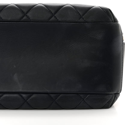 Chanel Lambskin Quilted Medium Trendy CC Bowling Bag Navy 16 of 16