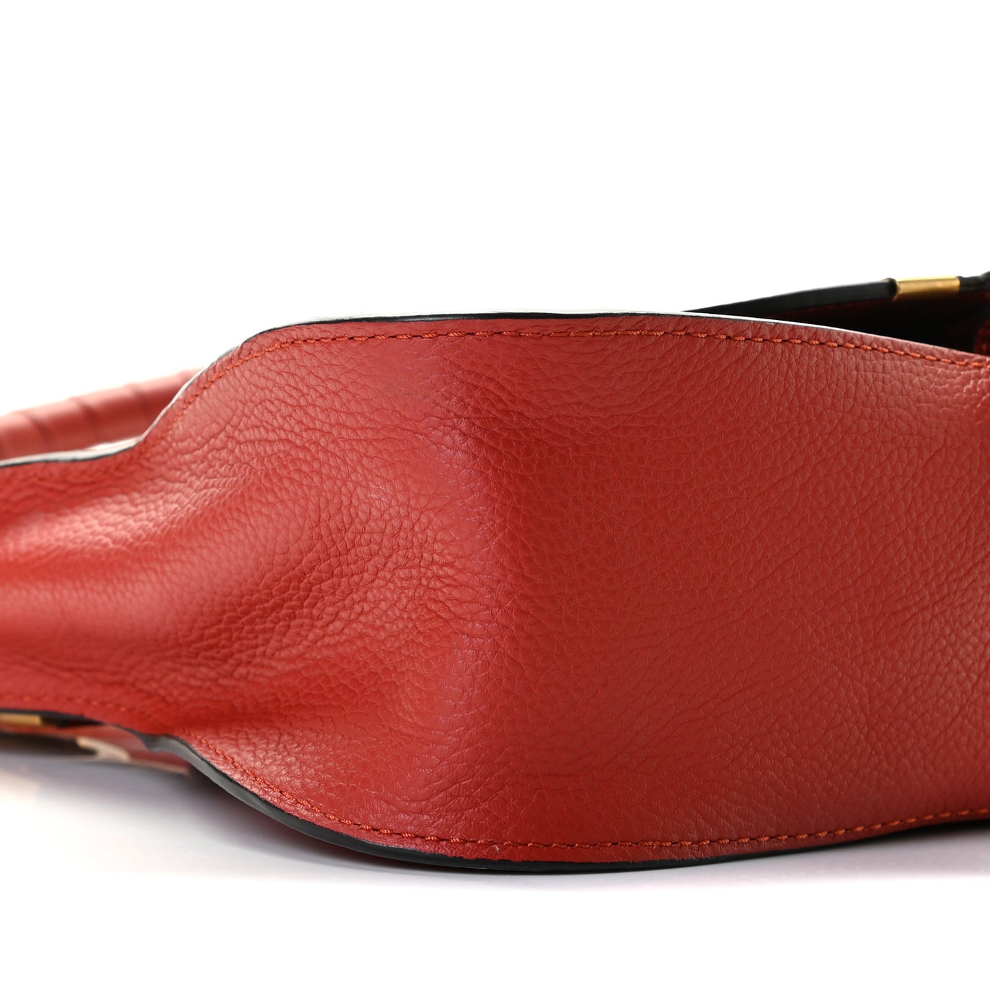 Calfskin Small Marcie Satchel Dahlia Red