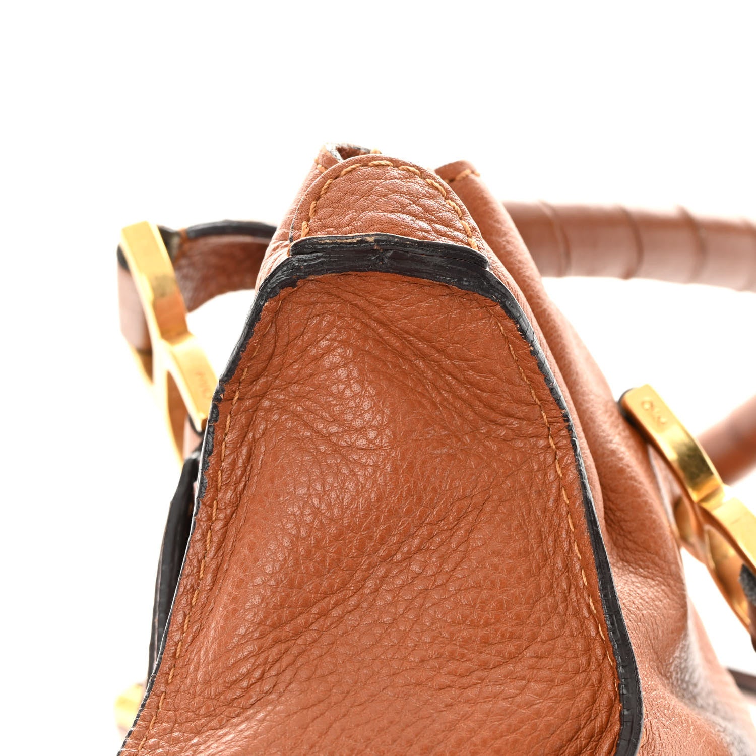 Chloe Calfskin Medium Marcie Satchel Tan 22 of 23