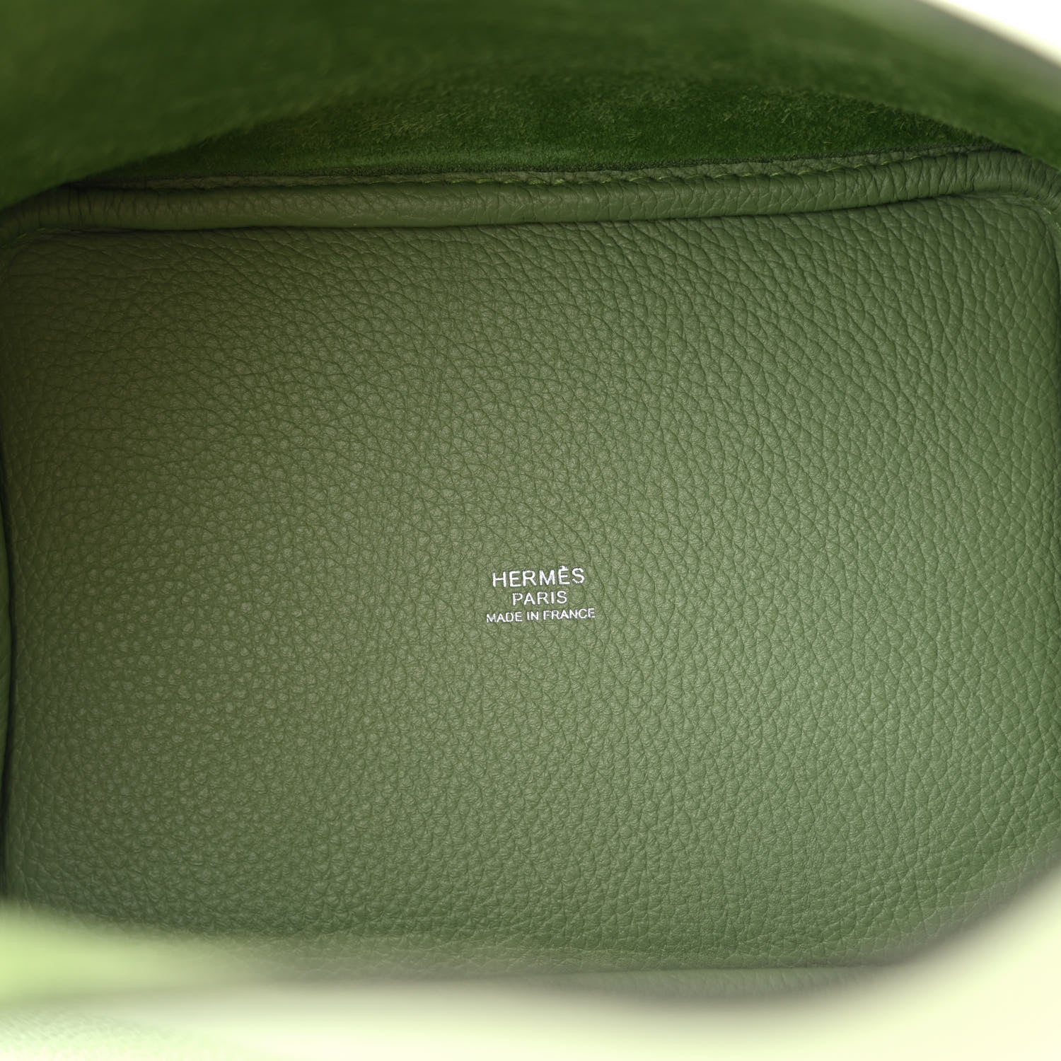 Hermes Taurillon Clemence Picotin Lock 18 PM Vert Criquet 5 of 10