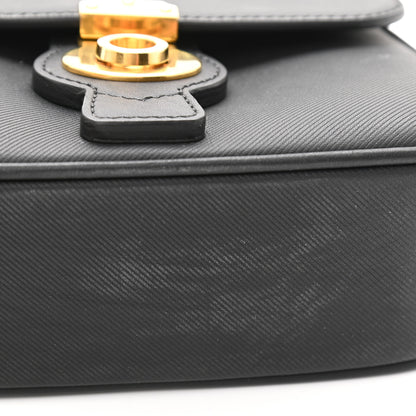 Burberry Trench Calfskin Mini DK88 Top Handle Bag Black 10 of 11