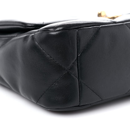 Chanel Lambskin Quilted Medium Chanel 19 Flap Black 8 of 11