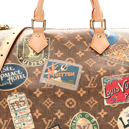 Louis Vuitton Monogram Flight Mode Speedy Bandouliere 30 8 of 10
