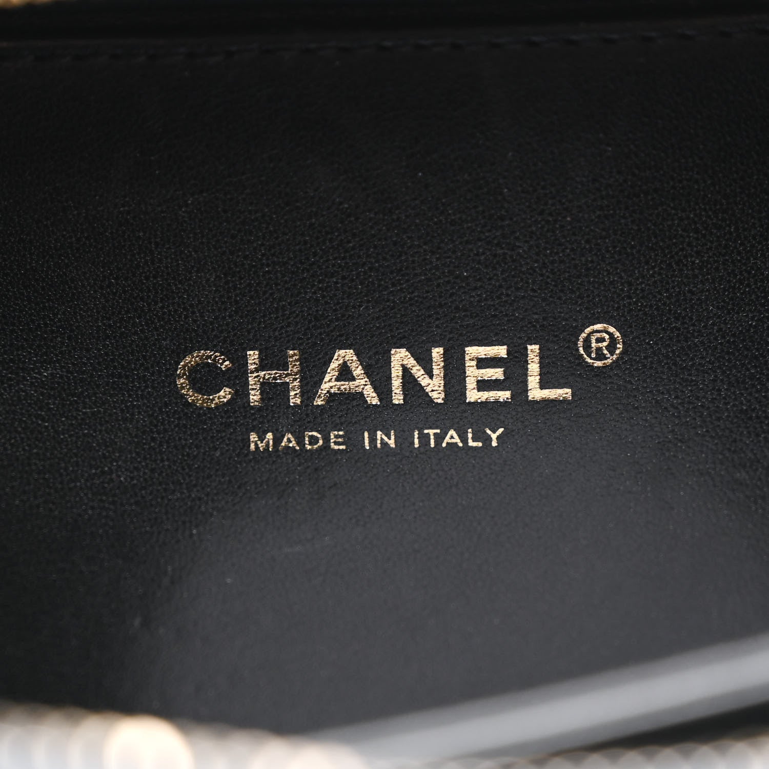 Chanel Caviar Quilted Small CC Filigree Vanity Case Navy Black 6 of 12
