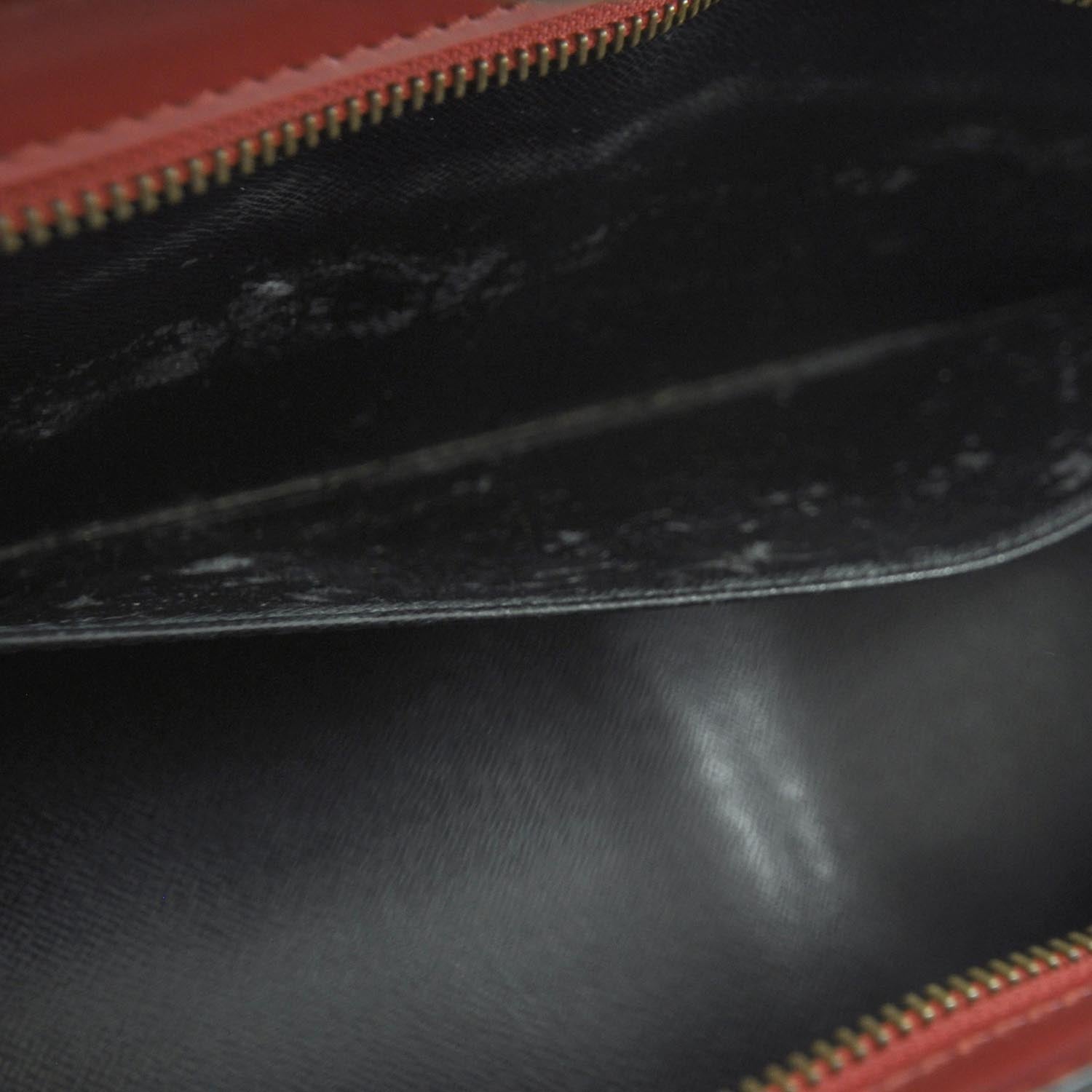 Louis Vuitton Epi Sac Triangle Red 8 of 11