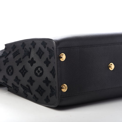 Louis Vuitton Calfskin Monogram Tufting On My Side Black 7 of 8