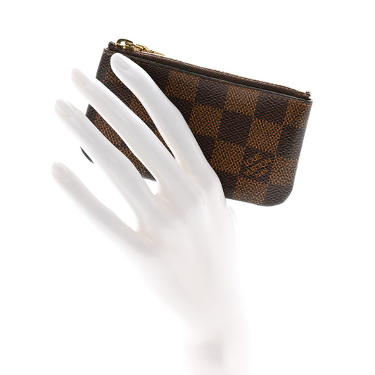 Damier Ebene Key Pouch