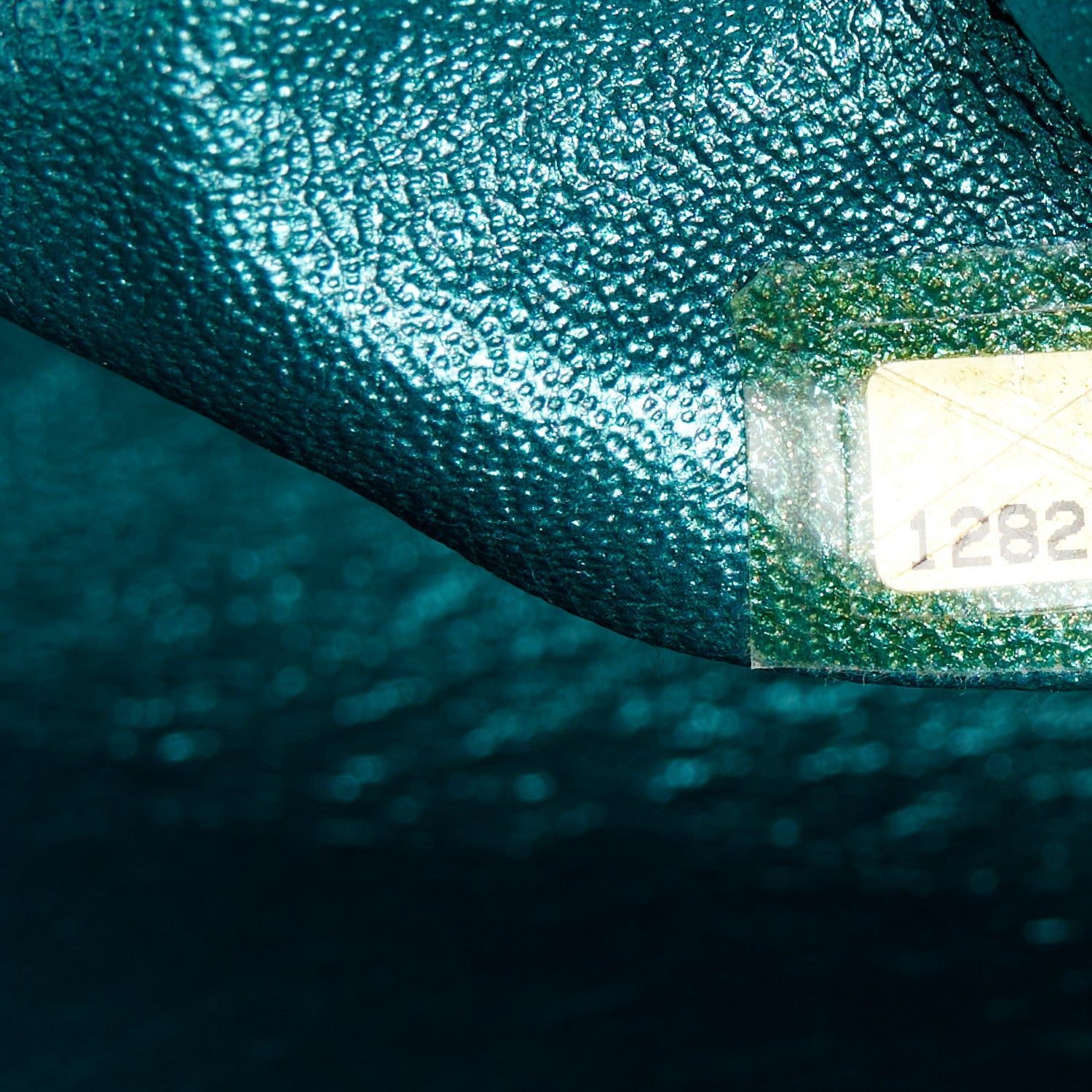 Chanel Metallic Calfskin Quilted 2.55 Reissue Flap 227 Turquoise 7 of 10