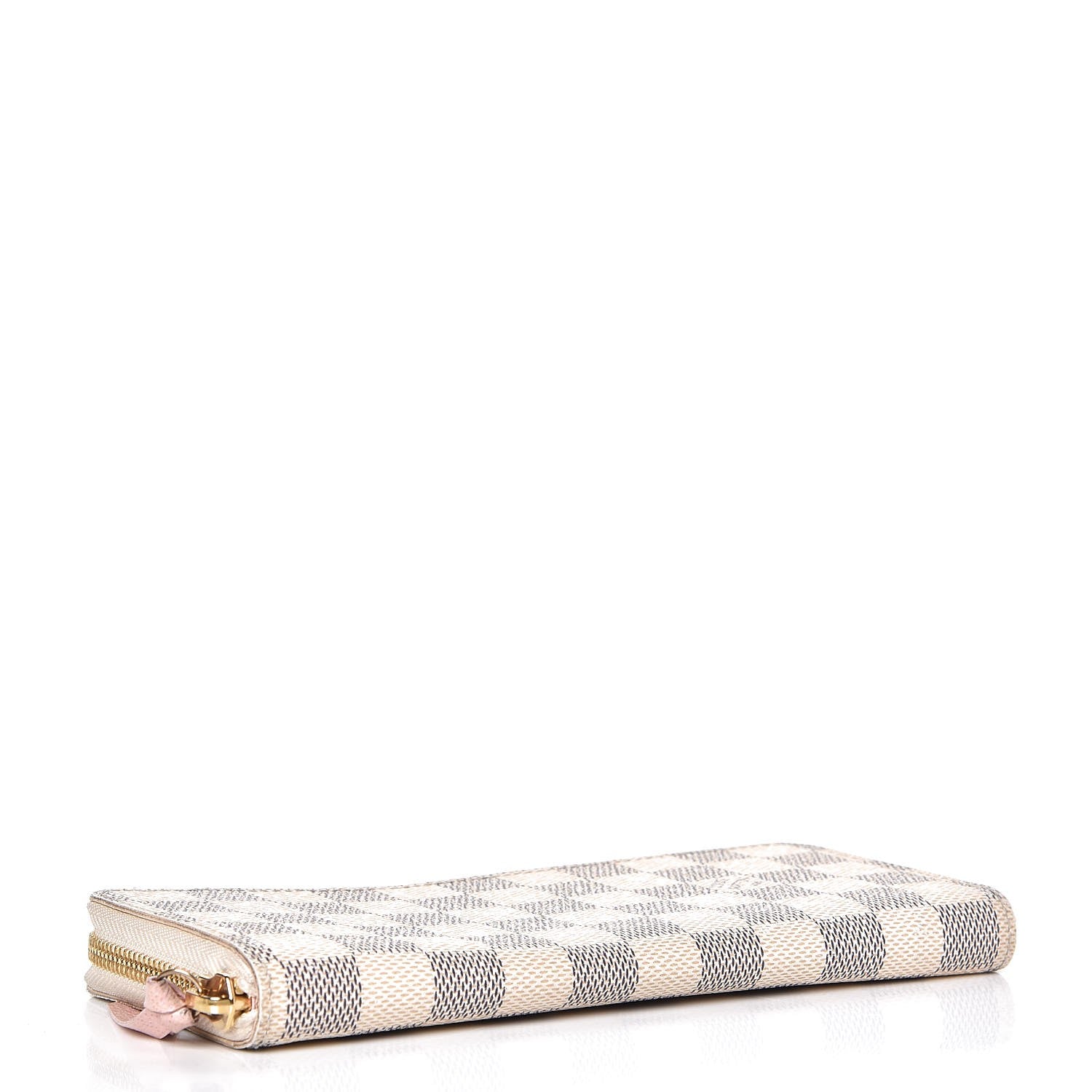 Louis Vuitton Damier Azur Clemence Wallet Rose Ballerine 4 of 8