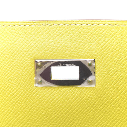 Hermes Epsom Candy Kelly Retourne 35 Lime Gris Perle 30 of 42