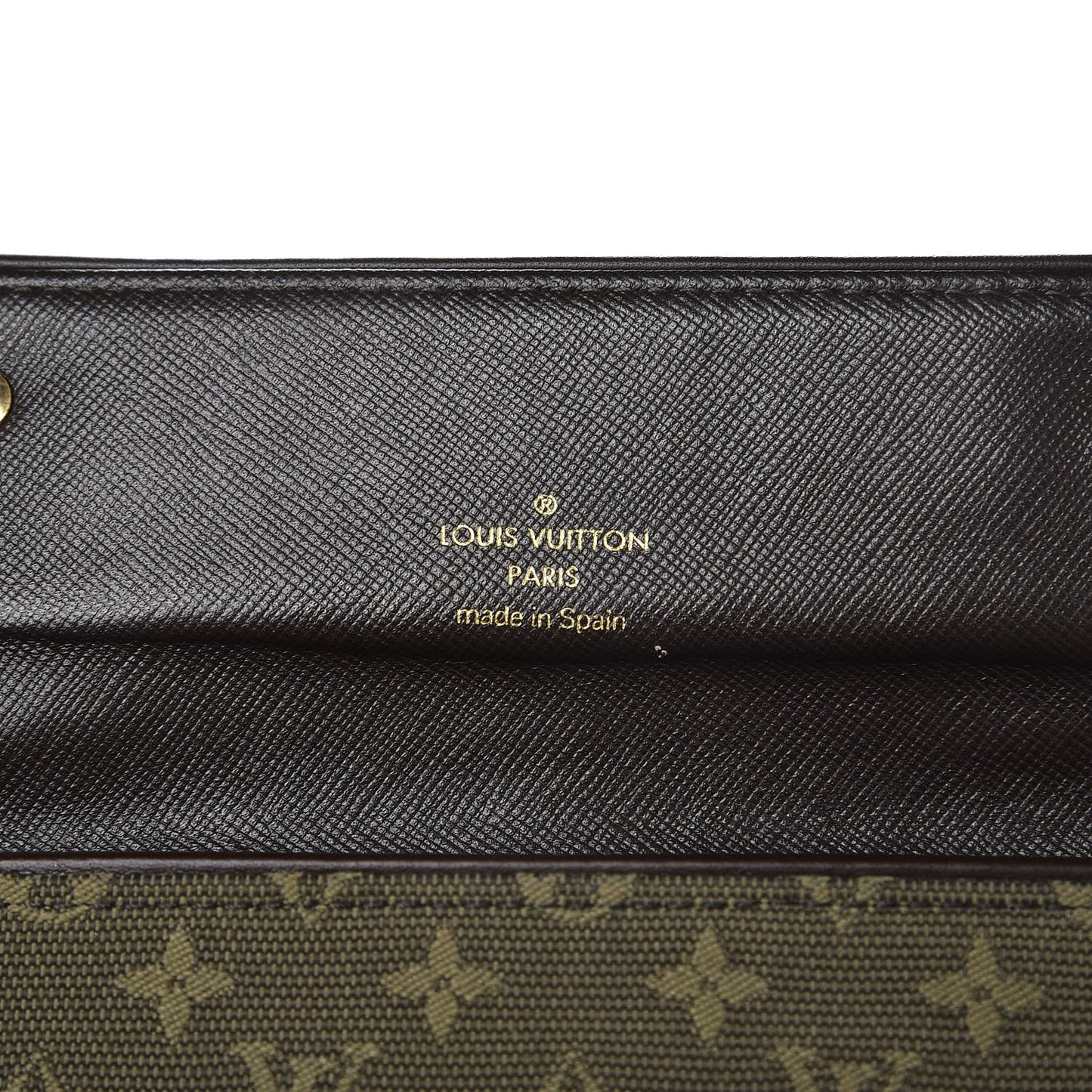 Mini Monogram Porte Tresor International Wallet Kaki