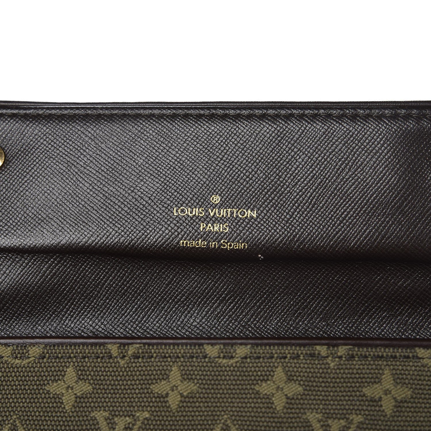 Louis Vuitton Mini Monogram Porte Tresor International Wallet Kaki 6 of 12