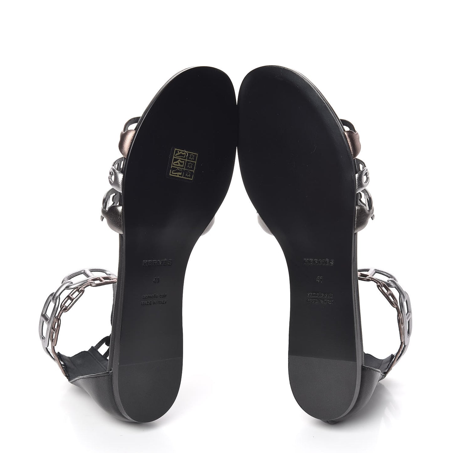 Nappa Venus Sandals 41 Multicolore Dore Vieilli