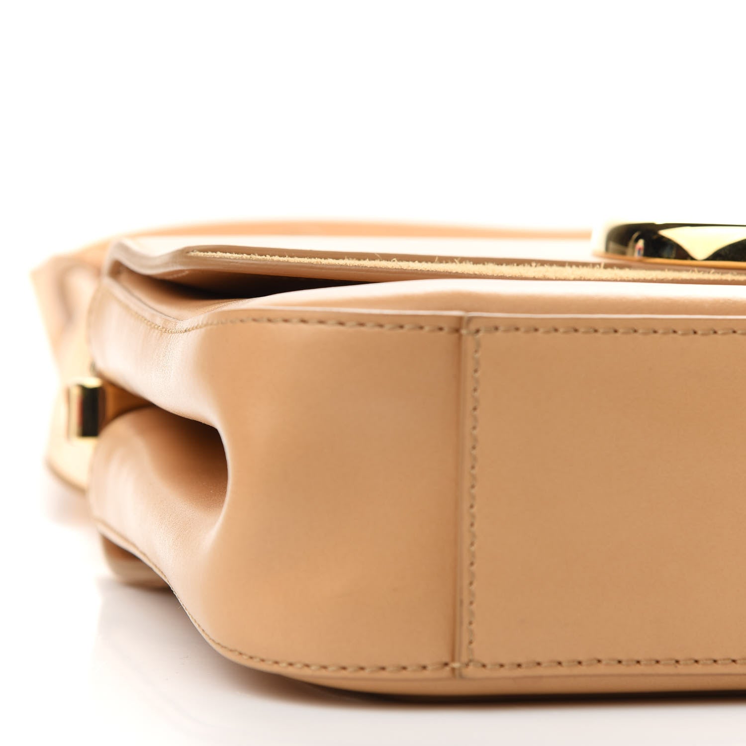 Chloe Calfskin Small C Double Carry Autumnal Brown 5 of 9