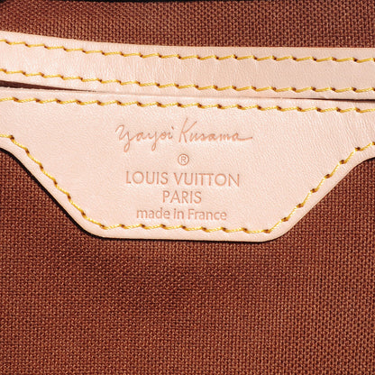 Louis Vuitton Monogram Kusama Town Speedy 30 Red 6 of 7