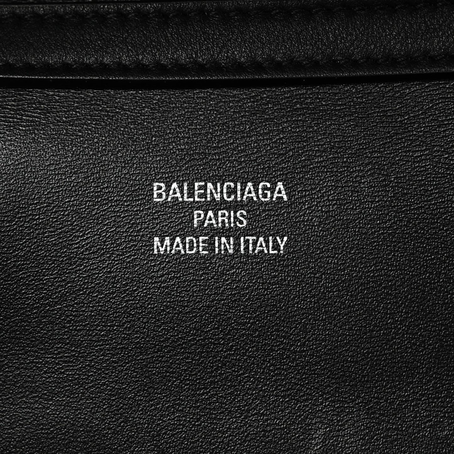 Natural Smooth Calfskin Medium Rodeo Top Handle Handbag Black