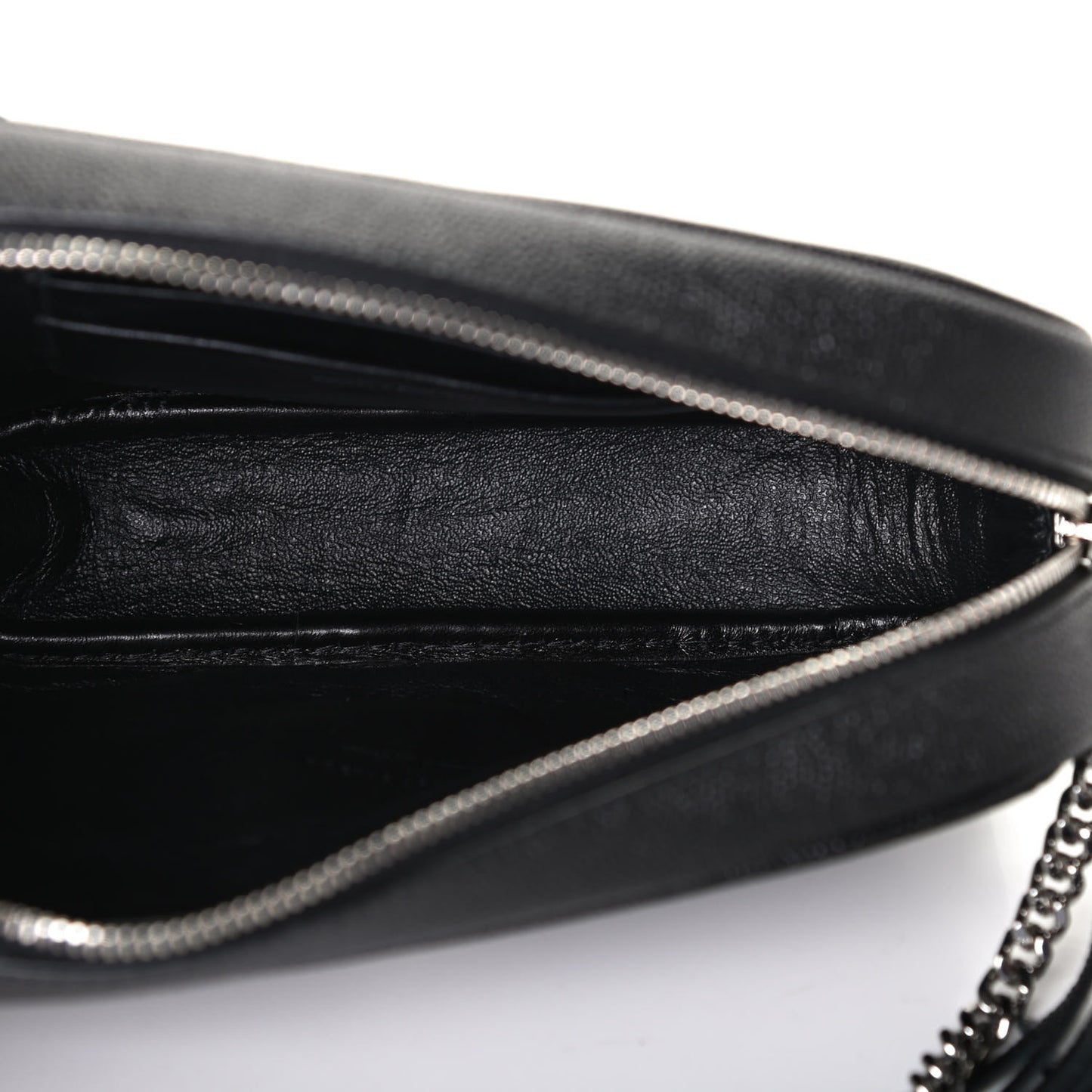 Grain De Poudre Matelasse Monogram Mini Lou Camera Bag Black
