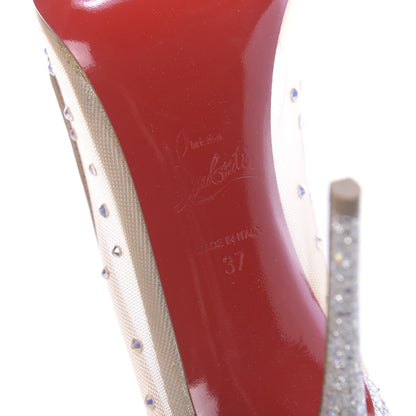 Christian Louboutin Crystal Strass Follies 100 Pumps 37 Crystal 7 of 9