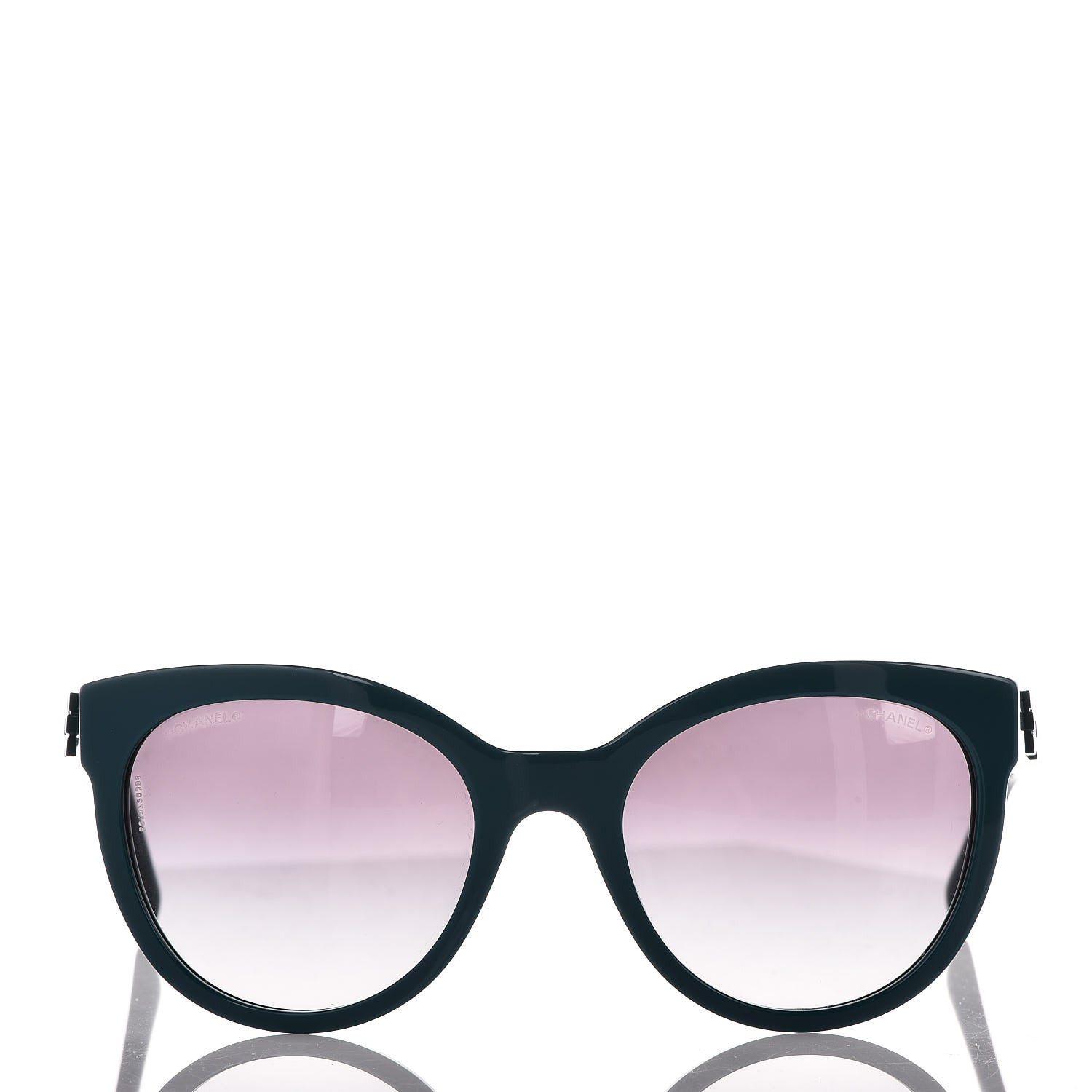 Chanel Pantos Signature CC Sunglasses 5315 Green 3 of 9