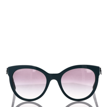 Chanel Pantos Signature CC Sunglasses 5315 Green 3 of 9
