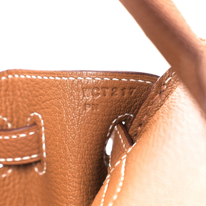 Hermes Togo Birkin 25 Gold 7 of 13