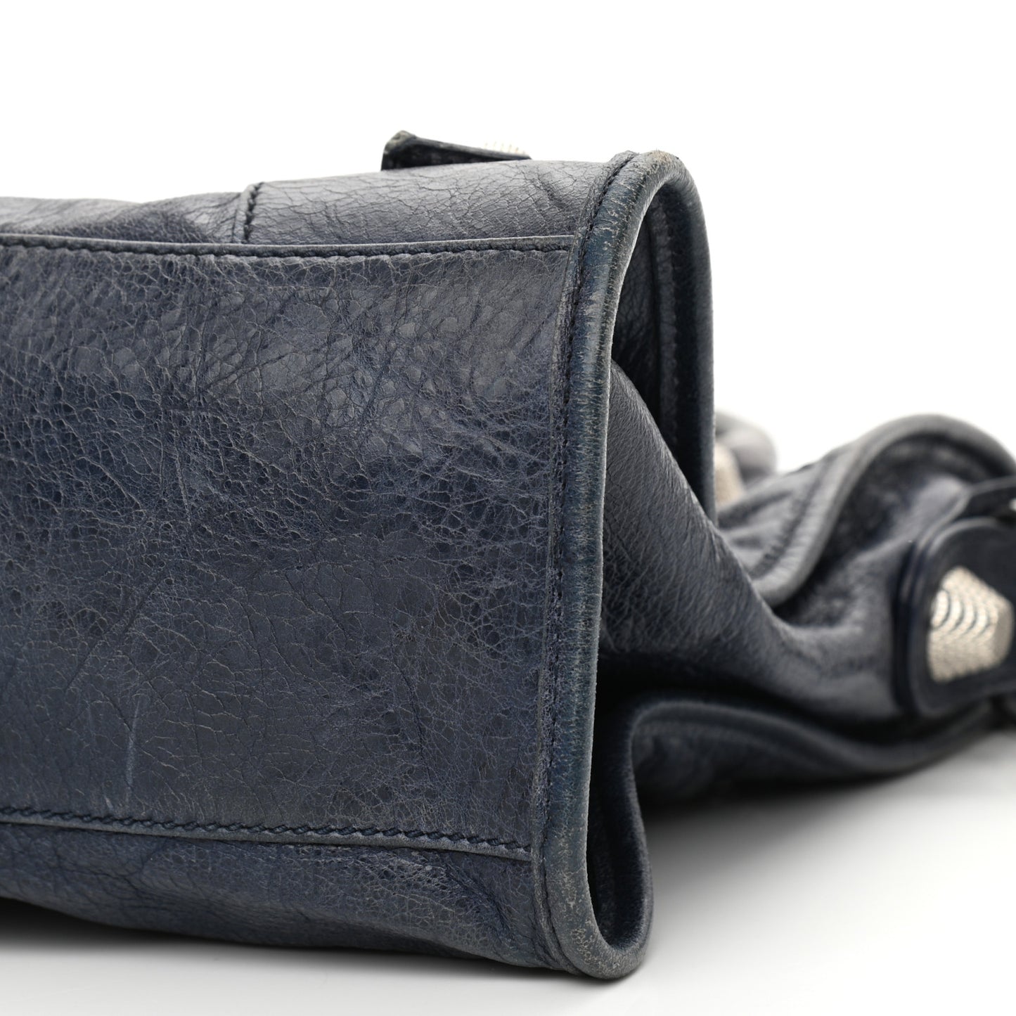 Agneau Giant 21 Silver Hardware City Bleu Roi