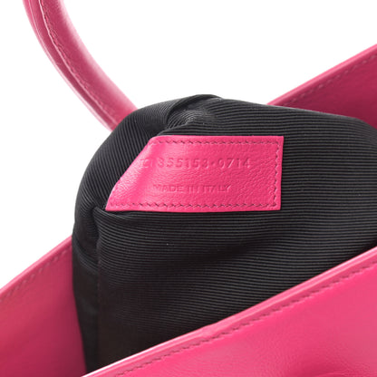 Saint Laurent Calfskin Small Sac De Jour Lipstick Fuchsia 7 of 14