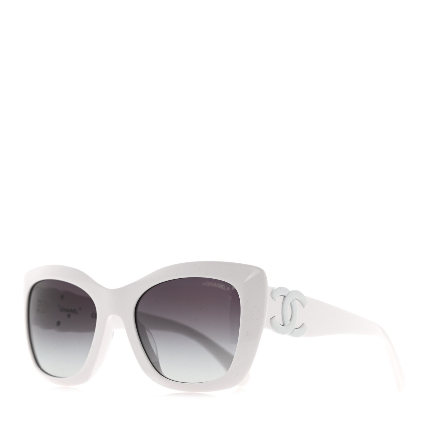 Acetate Square Sunglasses 71395A White