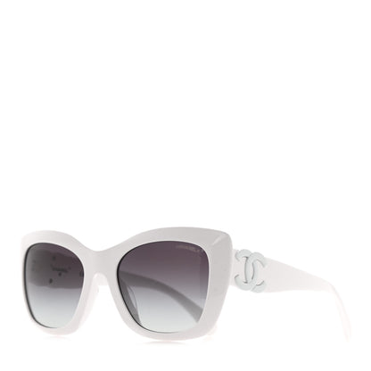 Chanel Acetate Square Sunglasses 71395A White 1 of 7