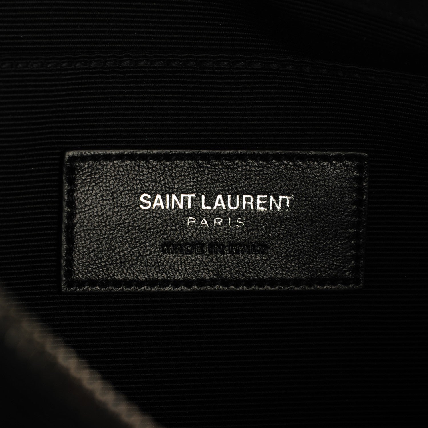 Saint Laurent Suede Fringe Crossbody Bag Black 4 of 6