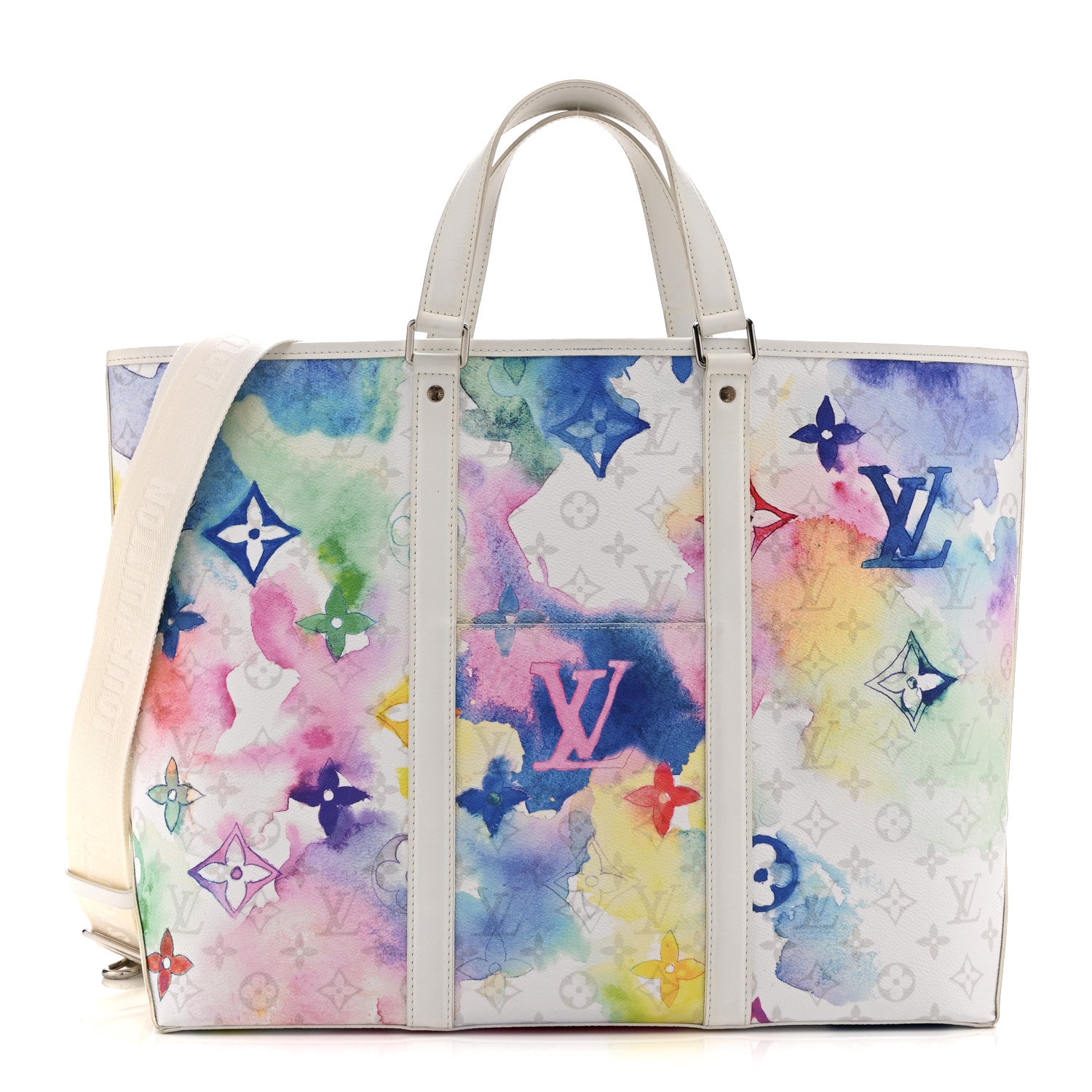 Louis Vuitton Monogram Watercolor New Tote GM Multicolor 1 of 11