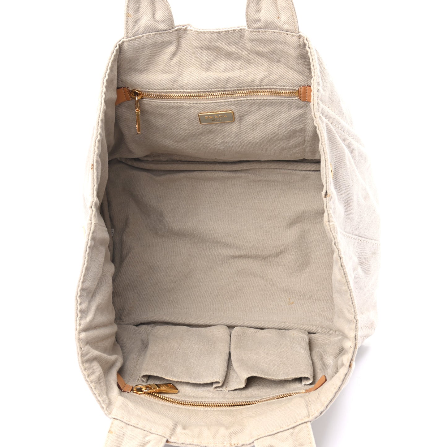 Canapa Logo Shopping Tote Naturale