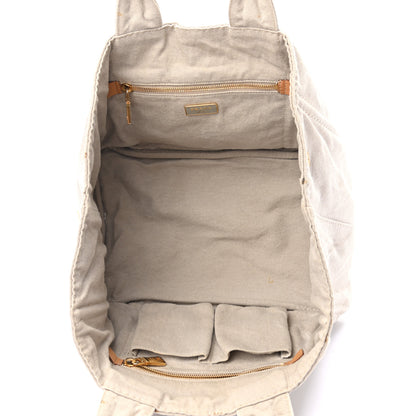 Prada Canapa Logo Shopping Tote Naturale 5 of 11