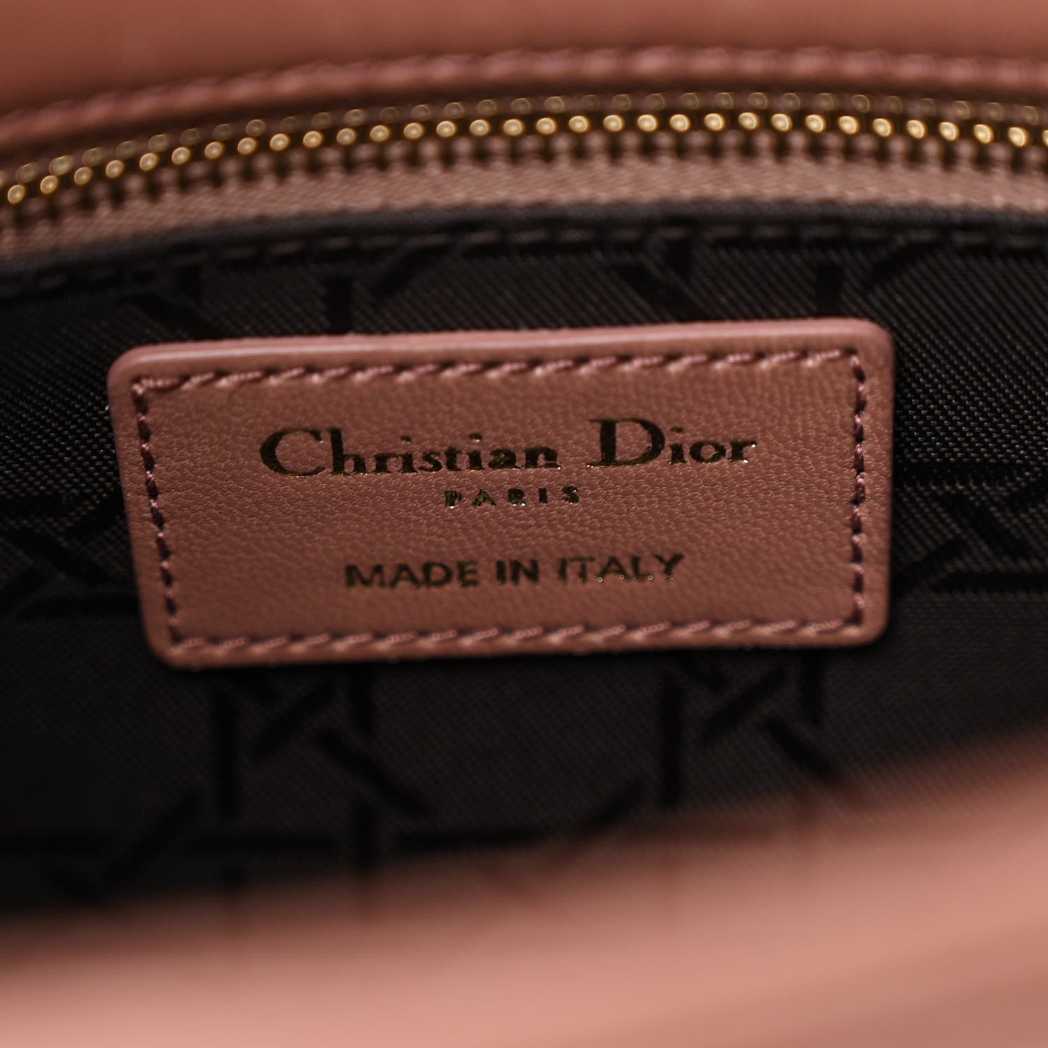 Christian Dior Lambskin Cannage Small My ABC Dior Lady Dior Blush 6 of 12