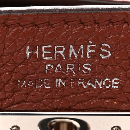 Hermes Togo Kelly Retourne 35 Brique 6 of 14