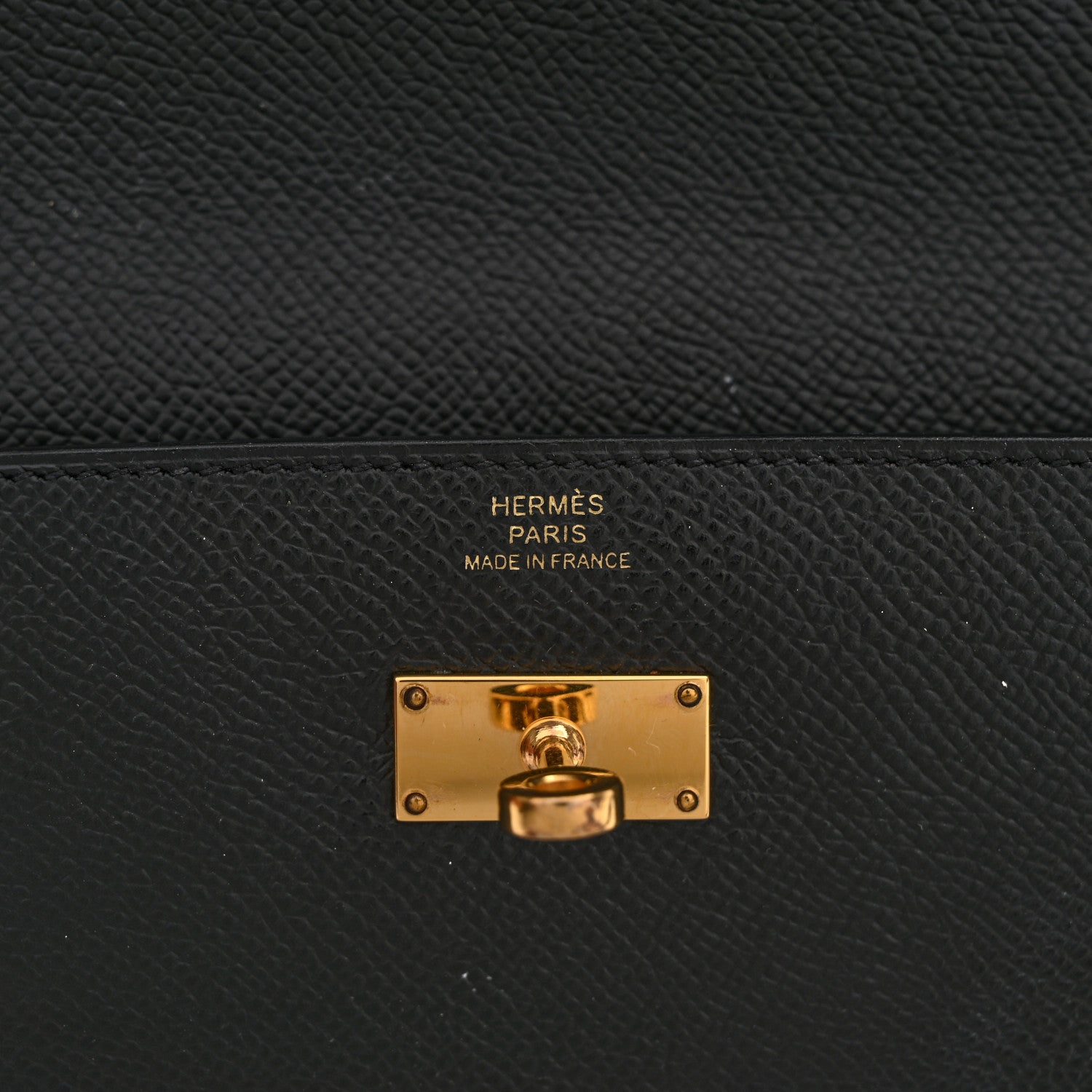 Hermes Epsom Kelly Longue Wallet Black 6 of 10